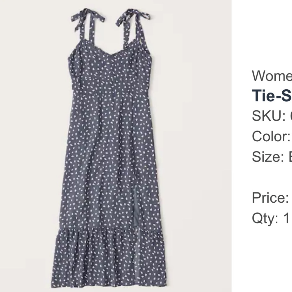 Abercrombie midi dress